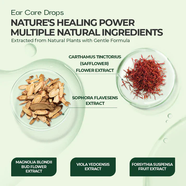 【👑Top Sellers of 2026】👂KLENIMORE Ear Care Drops- Tinnitus Relief – Gentle Cleansing & Soothing Relief for Healthy Ears -Plant-Based Formula|FDA-Registered