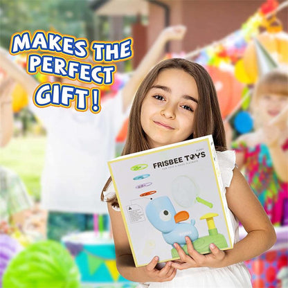 Flying Disc Launcher Toy for Kids