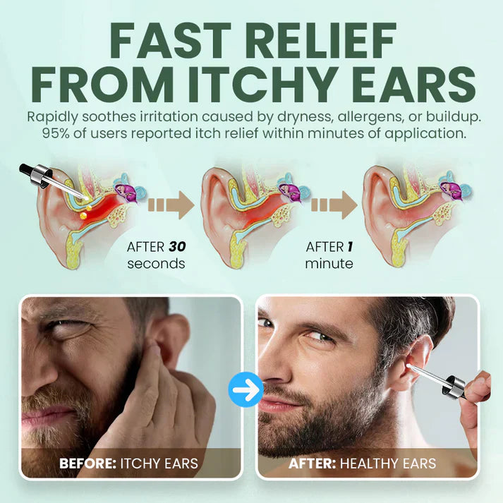 【👑Top Sellers of 2026】👂KLENIMORE Ear Care Drops- Tinnitus Relief – Gentle Cleansing & Soothing Relief for Healthy Ears -Plant-Based Formula|FDA-Registered