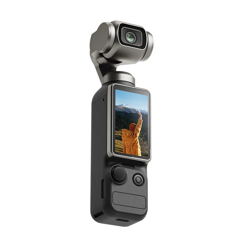 Pocket-sized gimbal camera with a 1-inch CMOS sensor (4K/120fps)