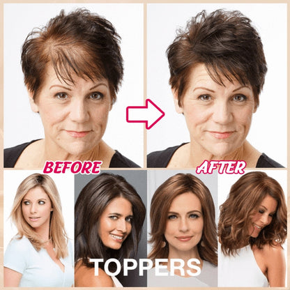 Hot Sale|short Natural Hair Toppers