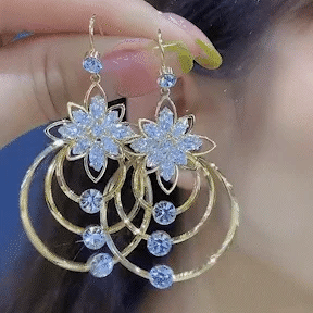 Rosalba earrings in Italian style