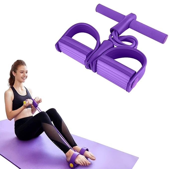 Extra Strong Multi-Function Yoga Pedal Puller Resistance Band for Yoga, Fitness & Home Gym