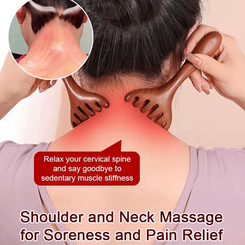 🔥Six-claw Meridian Massage Comb - Relieve Stress & Promote Health✨