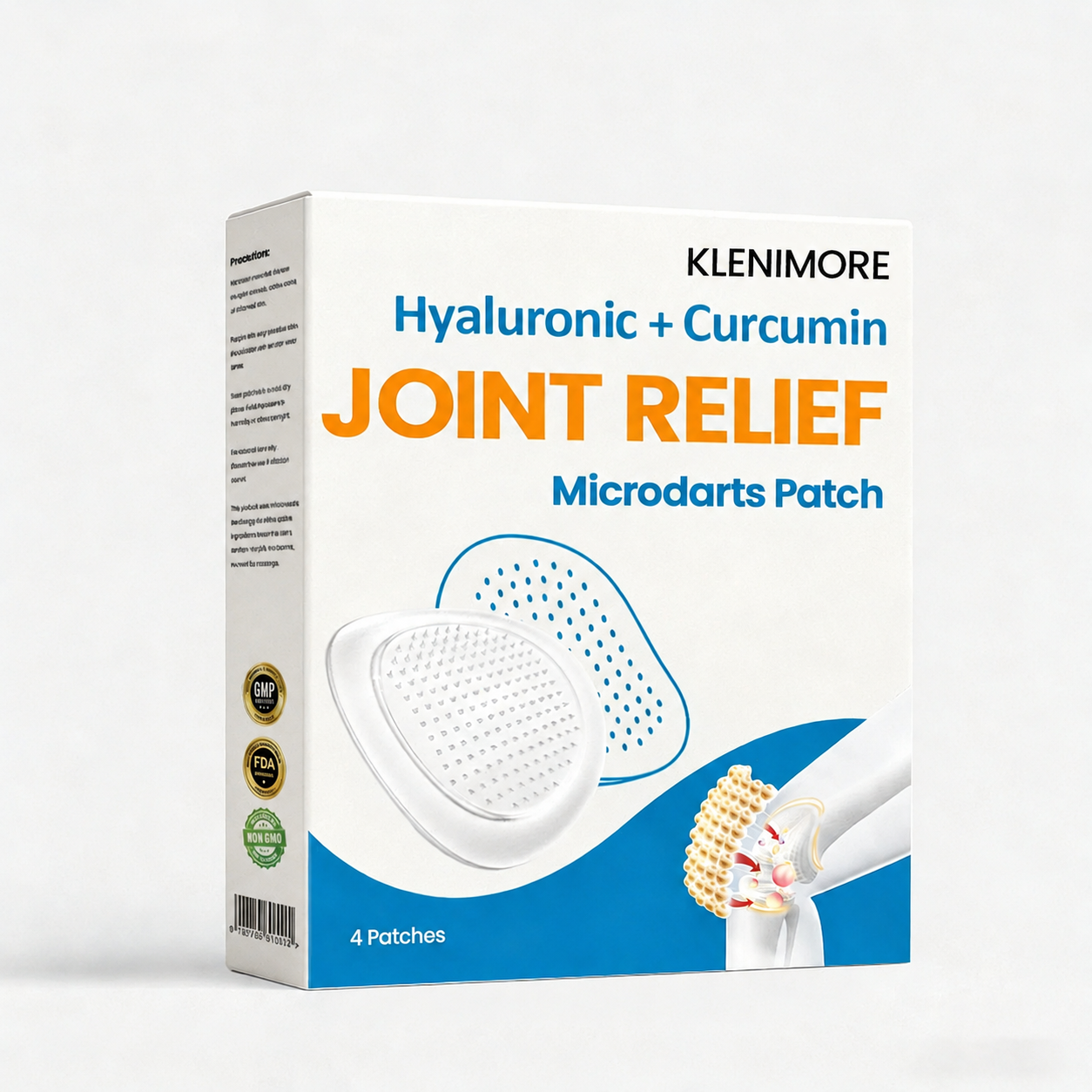 KLENIMORE® Hyaluronic Joint Relief Microneedle Patch