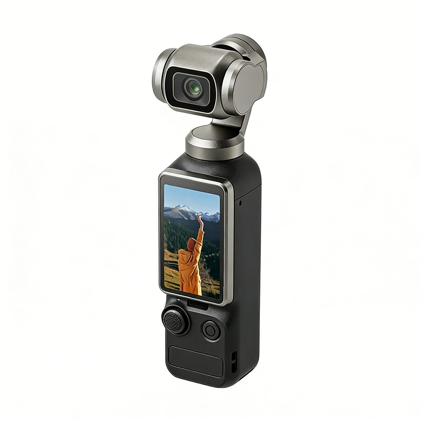 Pocket-sized gimbal camera with a 1-inch CMOS sensor (4K/120fps)