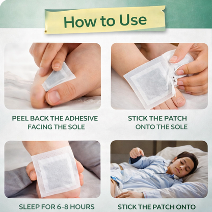 KLENIMORE™ Detox Foot Patches (Pack of 10) BUY 1 GET 1 FREE
