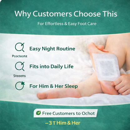 KLENIMORE™ Detox Foot Patches (Pack of 10) BUY 1 GET 1 FREE