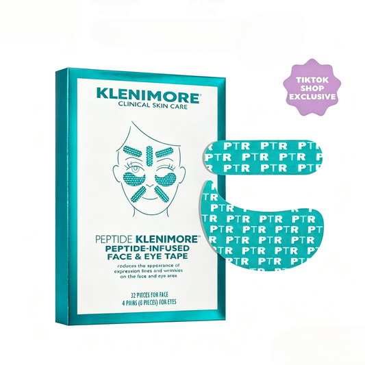🔥KLENIMORE Peptide Skinjection Peptide Infused Face + Eye Tape