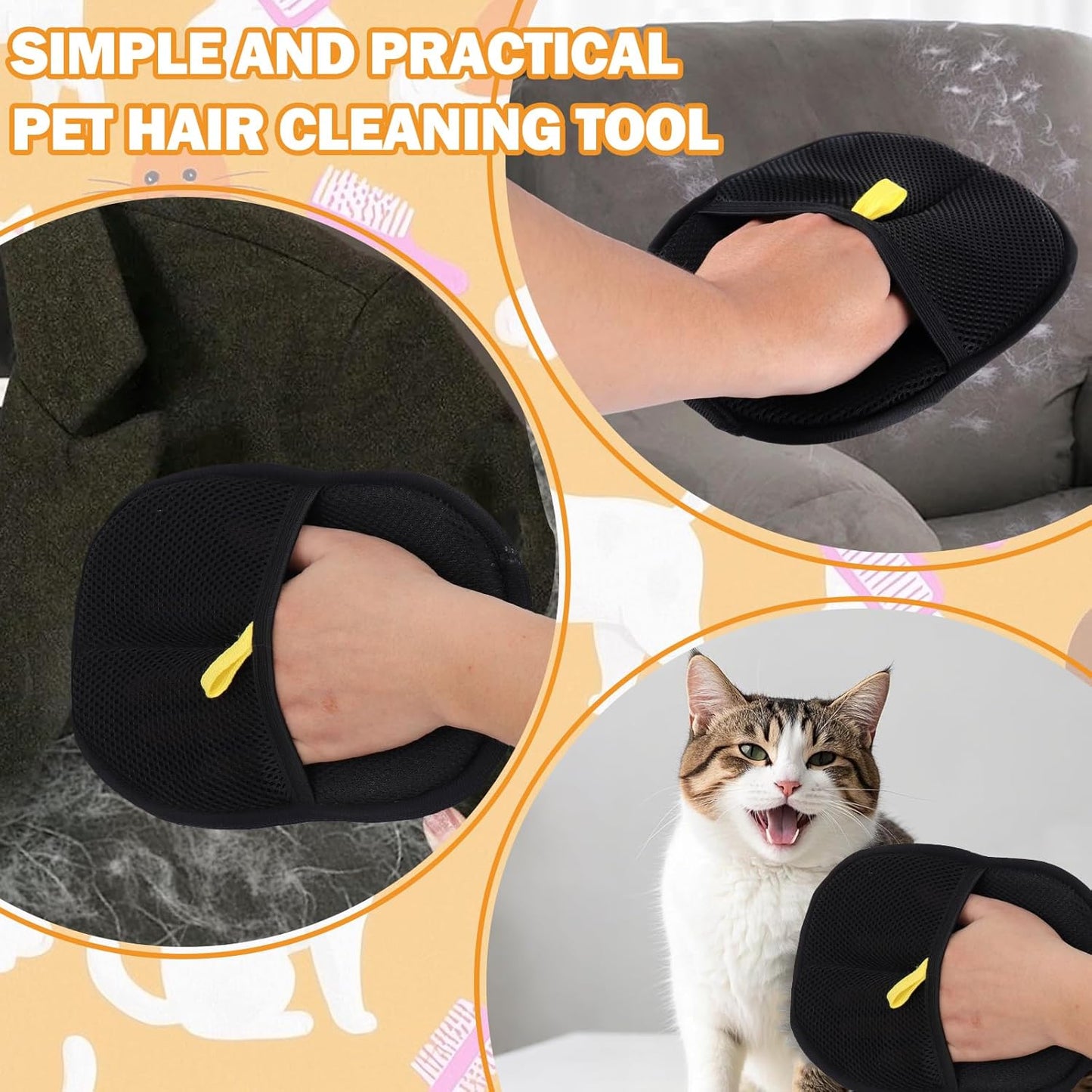 BUY 1 GET 1 FREE Gloves for hair removal of animals