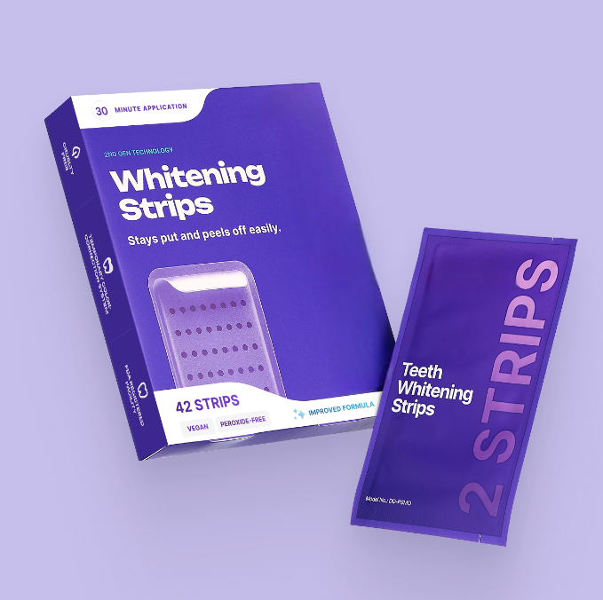 Purple Whitening Strips