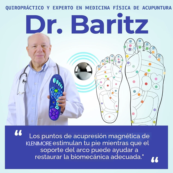 AlivioPies – Plantillas de masaje magnéticas con Tecnología de acupuntos