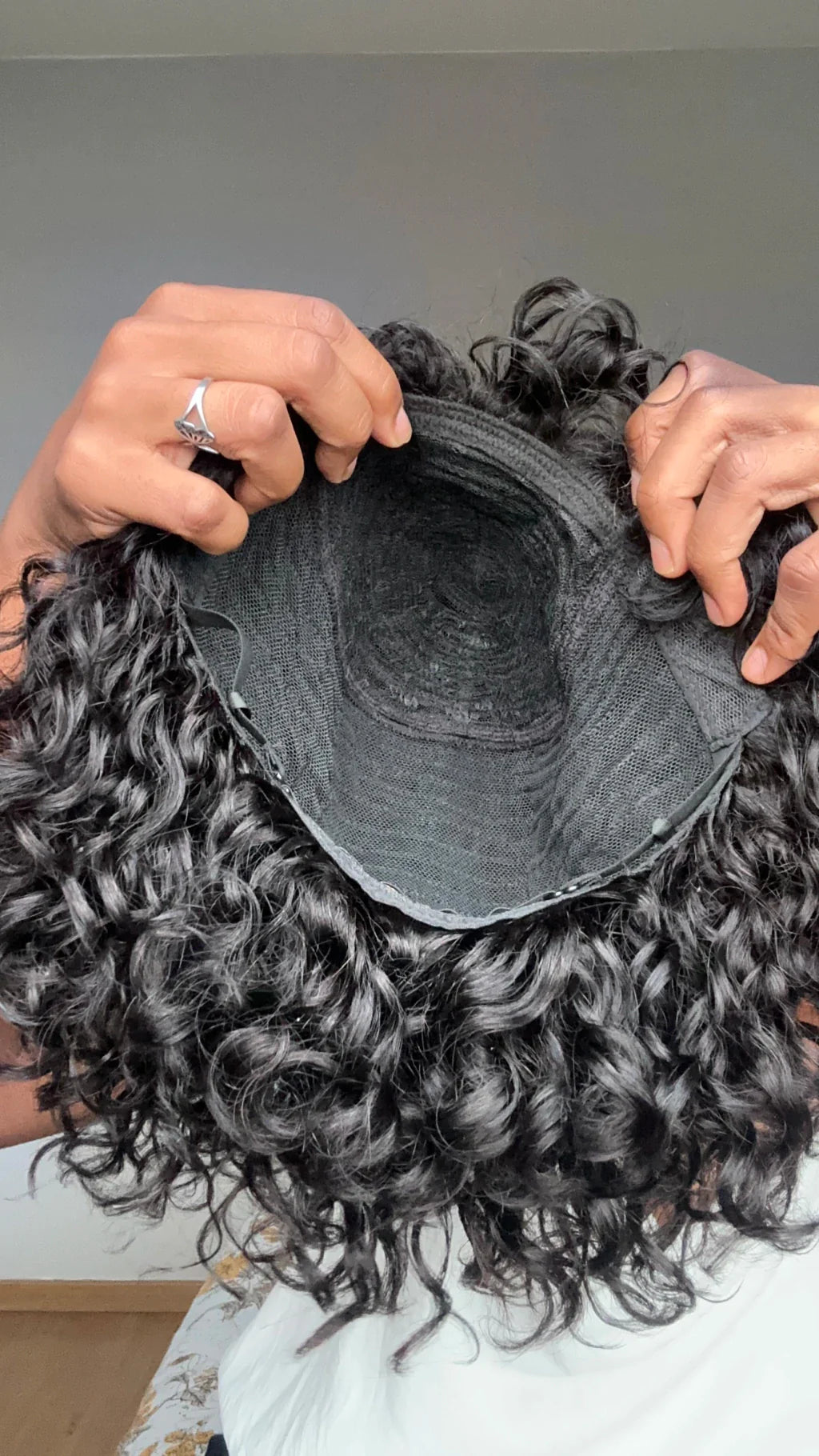 Short Curly Bob Wig with Bangs – Natural & Effortless Glam