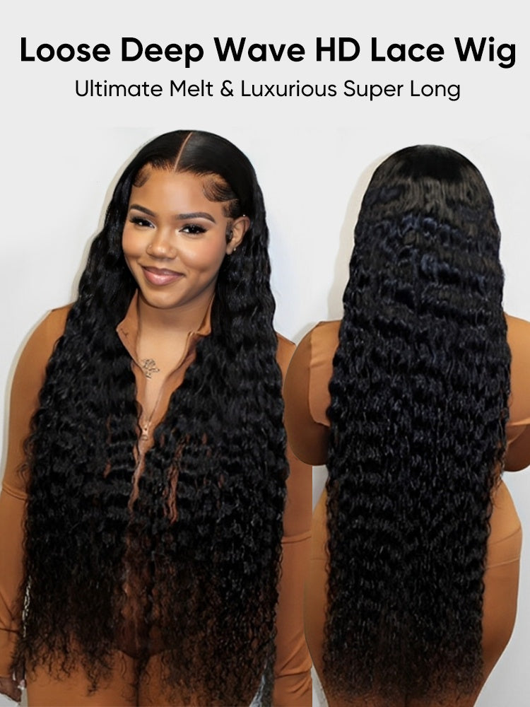 🔥 13x6 HD Lace Front Wig | Free Parting & Natural Hairline ✨