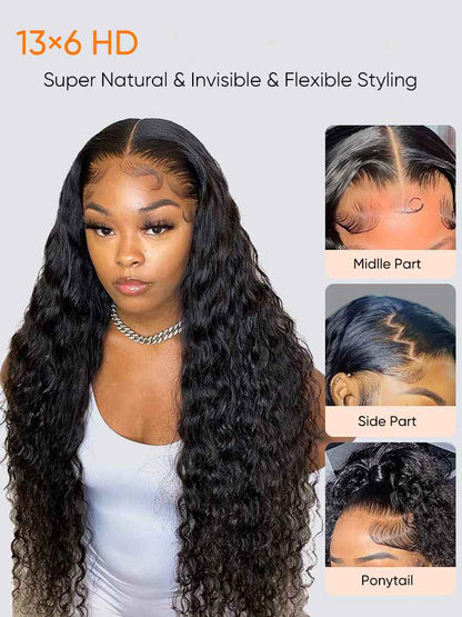 🔥 13x6 HD Lace Front Wig | Free Parting & Natural Hairline ✨