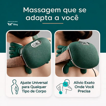 KLENIMORE™ – Massageador Cervical Portátil com Aquecimento Infravermelho