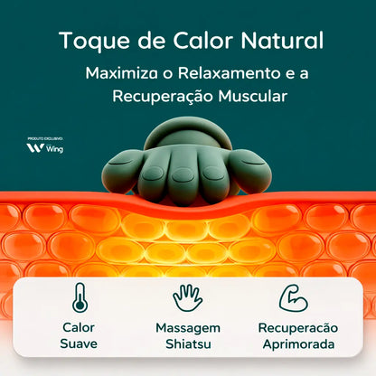 KLENIMORE™ – Massageador Cervical Portátil com Aquecimento Infravermelho