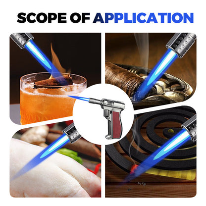 Multi-Use Portable Windproof Refillable Torch Lighter