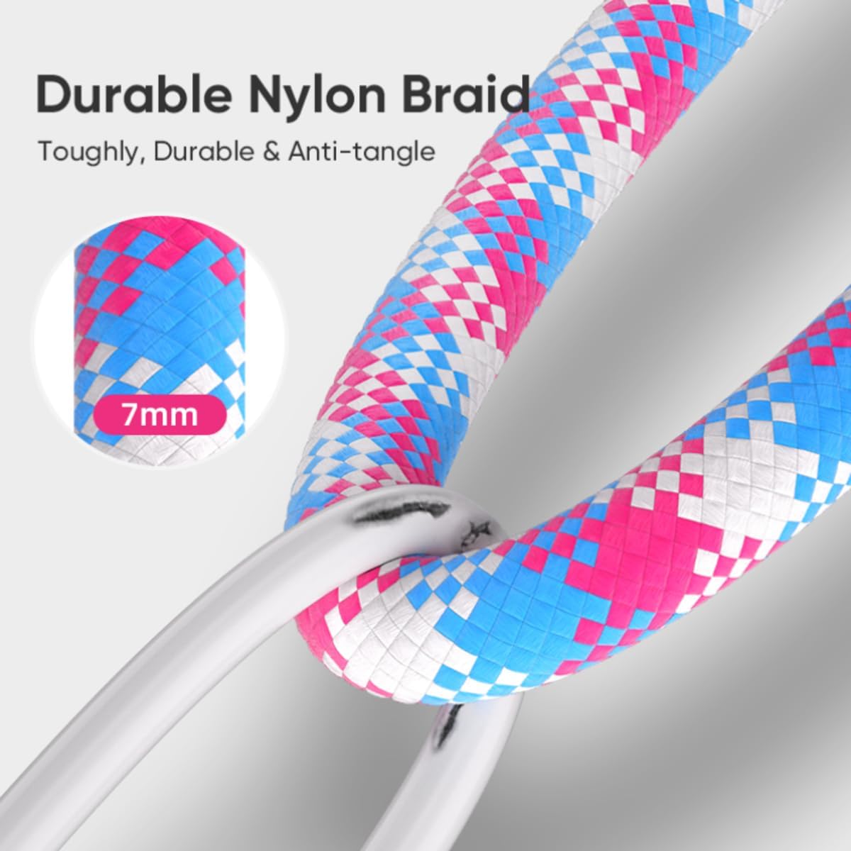 2 IN 1 Cell Phone Lanyard Fast Charging Data Cable